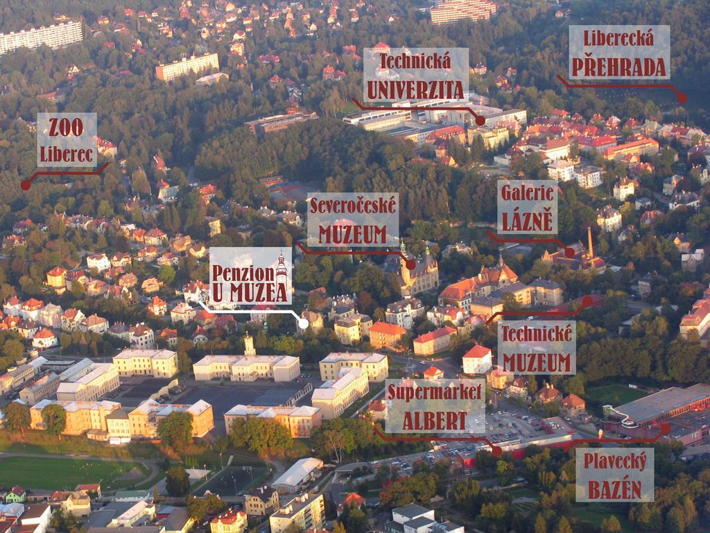 Wellness Penzion U Muzea Liberec Buitenkant foto